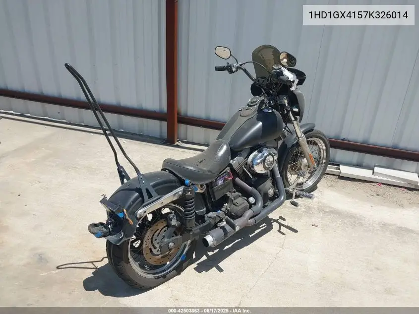 2007 Harley-Davidson Fxdbi VIN: 1HD1GX4157K326014 Lot: 42503863