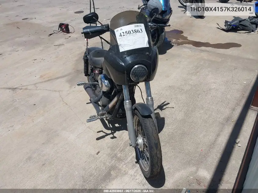 2007 Harley-Davidson Fxdbi VIN: 1HD1GX4157K326014 Lot: 42503863
