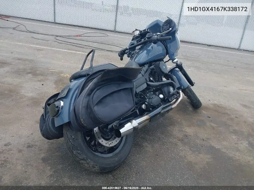 2007 Harley-Davidson Fxdbi VIN: 1HD1GX4167K338172 Lot: 42515627