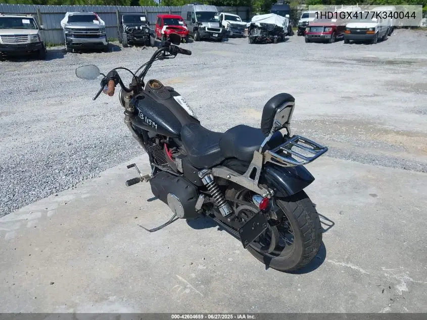 2007 Harley-Davidson Fxdbi VIN: 1HD1GX4177K340044 Lot: 42604659