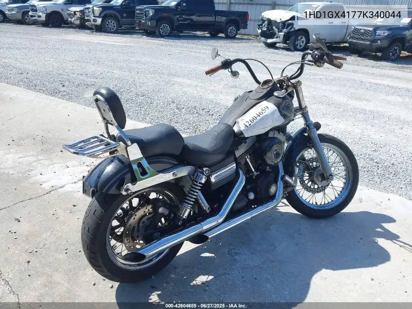 2007 Harley-Davidson Fxdbi VIN: 1HD1GX4177K340044 Lot: 42604659