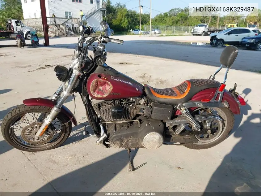 2008 Harley-Davidson Fxdbi VIN: 1HD1GX4168K329487 Lot: 42279495
