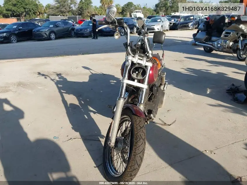 2008 Harley-Davidson Fxdbi VIN: 1HD1GX4168K329487 Lot: 42279495