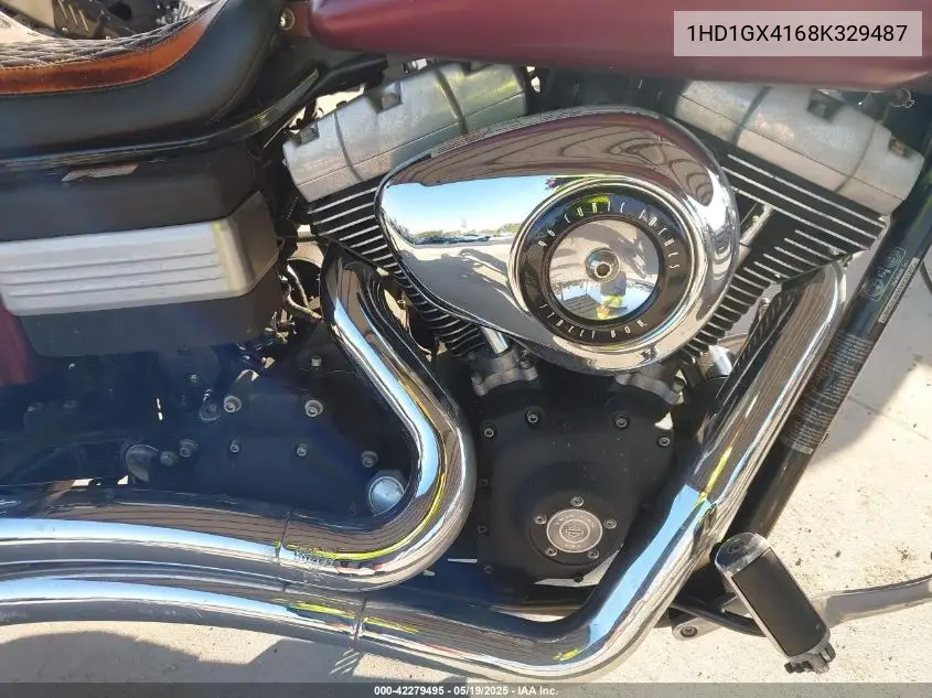 2008 Harley-Davidson Fxdbi VIN: 1HD1GX4168K329487 Lot: 42279495