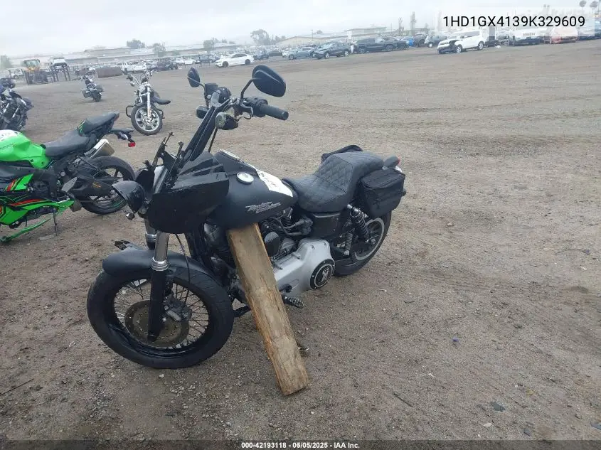 2009 Harley-Davidson Fxdb VIN: 1HD1GX4139K329609 Lot: 42193118