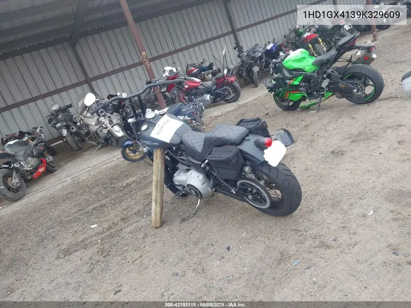 2009 Harley-Davidson Fxdb VIN: 1HD1GX4139K329609 Lot: 42193118