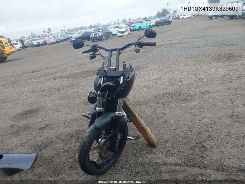 2009 Harley-Davidson Fxdb VIN: 1HD1GX4139K329609 Lot: 42193118