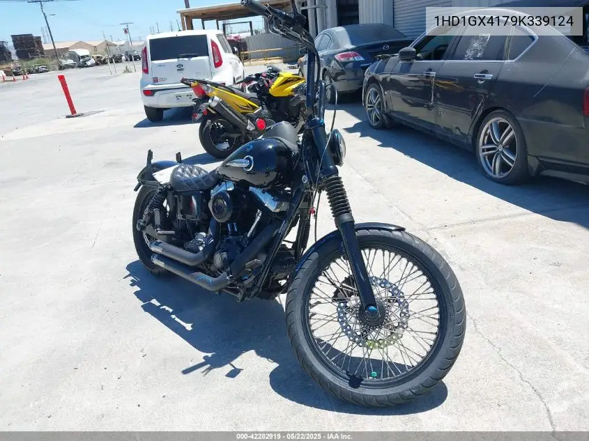 2009 Harley-Davidson Fxdb VIN: 1HD1GX4179K339124 Lot: 42282919