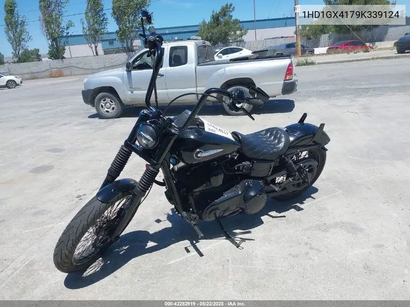 2009 Harley-Davidson Fxdb VIN: 1HD1GX4179K339124 Lot: 42282919