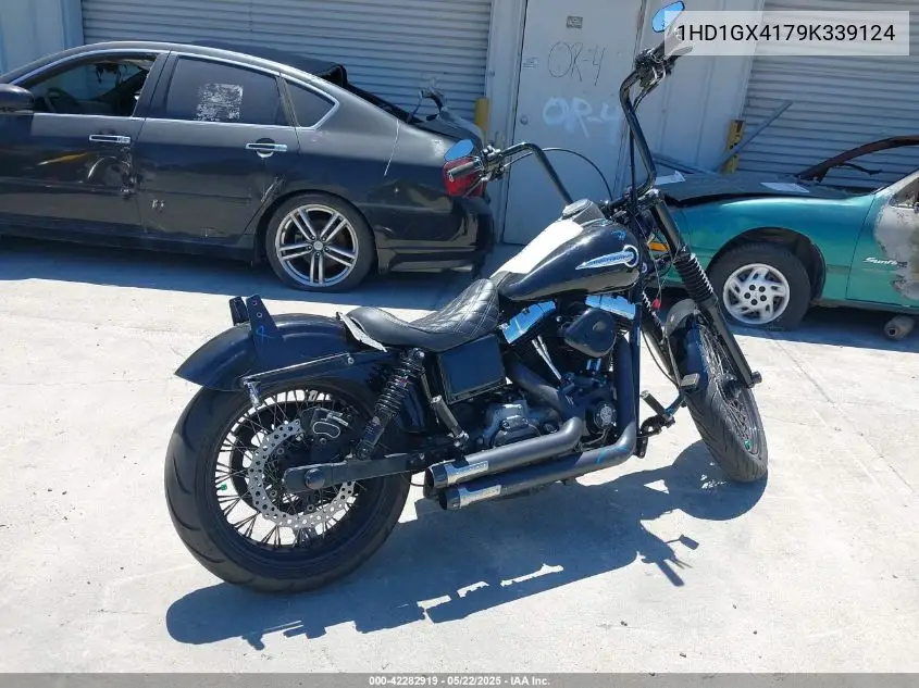 2009 Harley-Davidson Fxdb VIN: 1HD1GX4179K339124 Lot: 42282919
