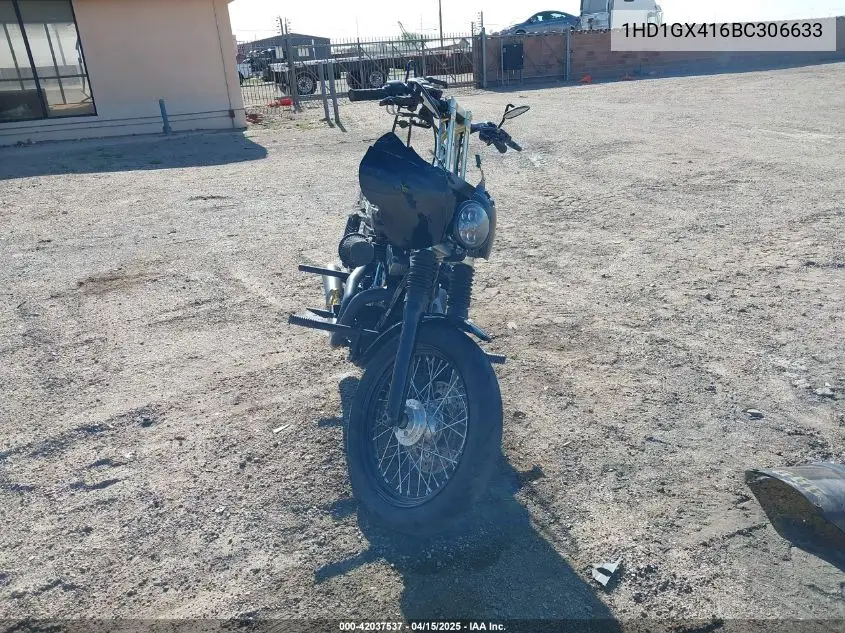 2011 Harley-Davidson Fxdb VIN: 1HD1GX416BC306633 Lot: 42037537