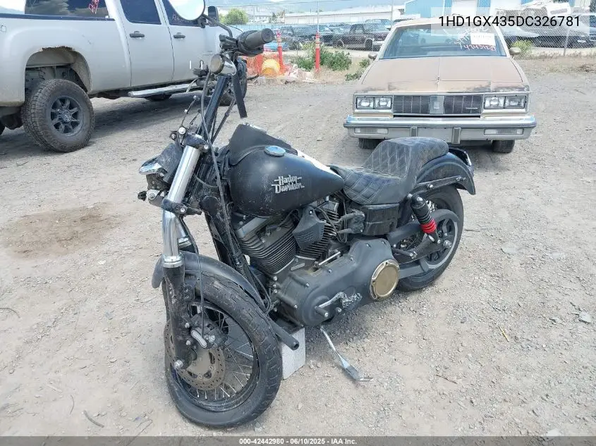 2013 Harley-Davidson Fxdb Dyna Street Bob VIN: 1HD1GX435DC326781 Lot: 42442980