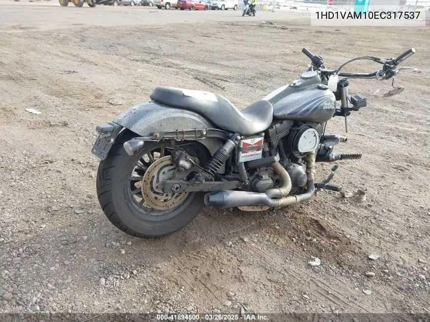 2014 Harley-Davidson Fxdbp Dyna Street Bob VIN: 1HD1VAM10EC317537 Lot: 41894500
