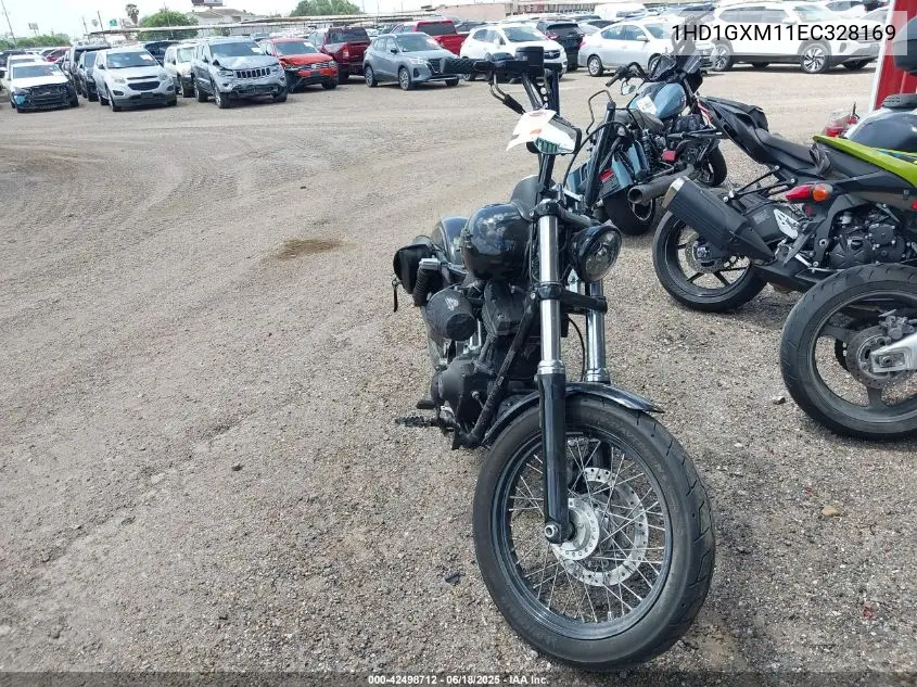 2014 Harley-Davidson Fxdb Dyna Street Bob VIN: 1HD1GXM11EC328169 Lot: 42498712