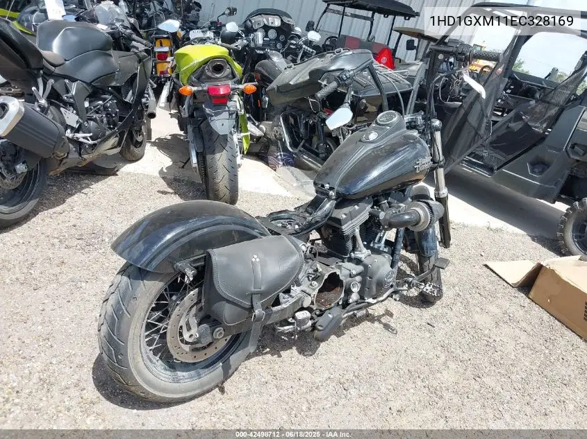 2014 Harley-Davidson Fxdb Dyna Street Bob VIN: 1HD1GXM11EC328169 Lot: 42498712