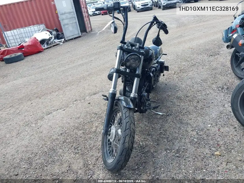 2014 Harley-Davidson Fxdb Dyna Street Bob VIN: 1HD1GXM11EC328169 Lot: 42498712