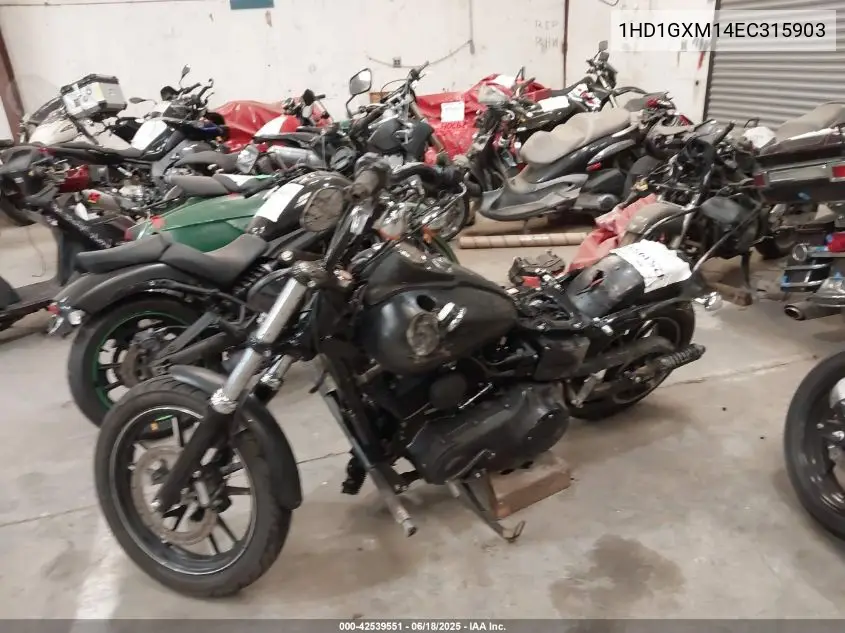 2014 Harley-Davidson Fxdb Dyna Street Bob VIN: 1HD1GXM14EC315903 Lot: 42539551
