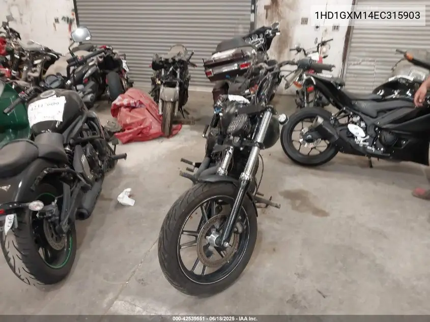2014 Harley-Davidson Fxdb Dyna Street Bob VIN: 1HD1GXM14EC315903 Lot: 42539551