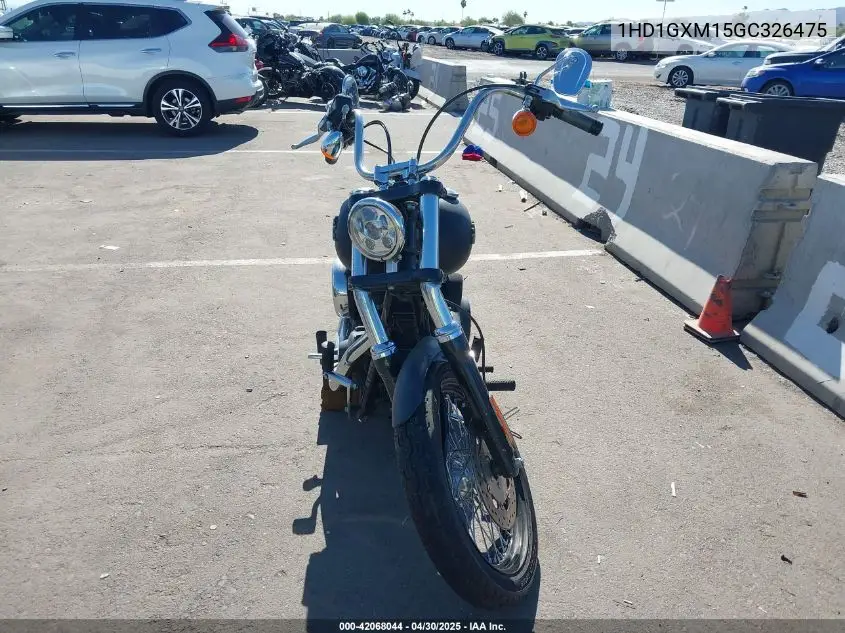 2016 Harley-Davidson Fxdb Dyna Street Bob VIN: 1HD1GXM15GC326475 Lot: 42068044