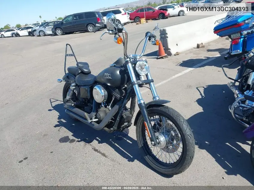 2016 Harley-Davidson Fxdb Dyna Street Bob VIN: 1HD1GXM13GC304393 Lot: 42228306