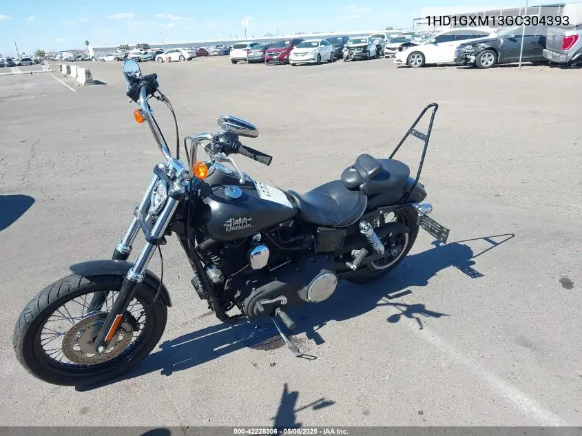 2016 Harley-Davidson Fxdb Dyna Street Bob VIN: 1HD1GXM13GC304393 Lot: 42228306