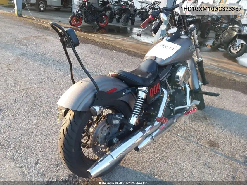 2016 Harley-Davidson Fxdb Dyna Street Bob VIN: 1HD1GXM10GC323337 Lot: 42495713