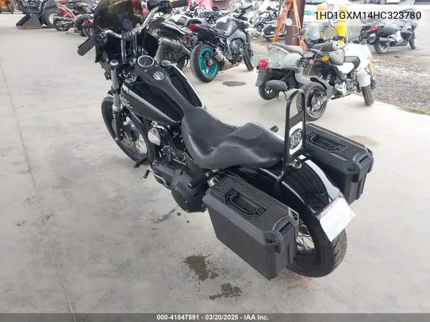 2017 Harley-Davidson Fxdb Dyna Street Bob VIN: 1HD1GXM14HC323780 Lot: 41847591