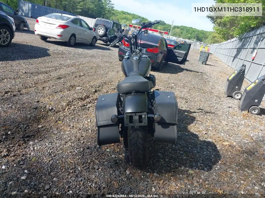 2017 Harley-Davidson Fxdb Dyna Street Bob VIN: 1HD1GXM11HC318911 Lot: 42242664