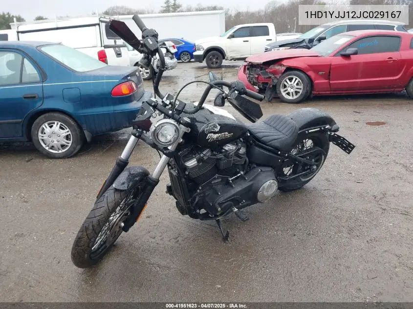 2018 Harley-Davidson Fxbb Street Bob VIN: 1HD1YJJ12JC029167 Lot: 41951623
