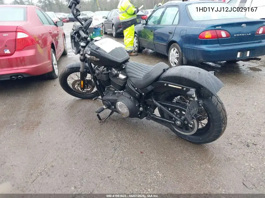 2018 Harley-Davidson Fxbb Street Bob VIN: 1HD1YJJ12JC029167 Lot: 41951623