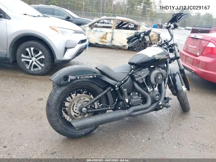 2018 Harley-Davidson Fxbb Street Bob VIN: 1HD1YJJ12JC029167 Lot: 41951623