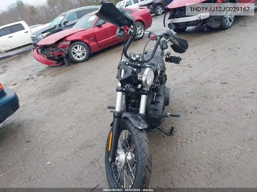 2018 Harley-Davidson Fxbb Street Bob VIN: 1HD1YJJ12JC029167 Lot: 41951623