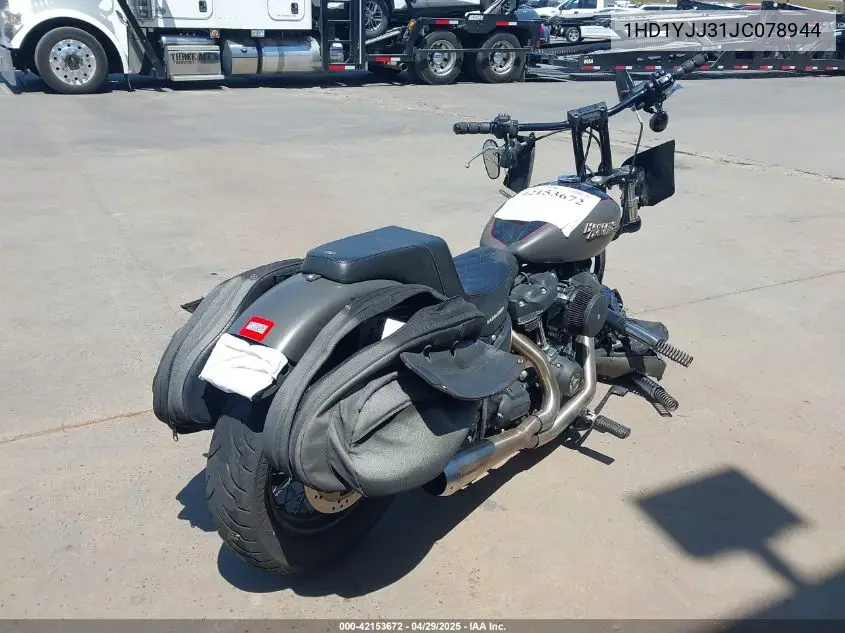 2018 Harley-Davidson Fxbb Street Bob VIN: 1HD1YJJ31JC078944 Lot: 42153672