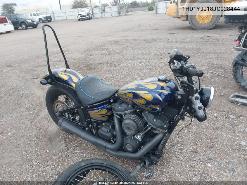 2018 Harley-Davidson Fxbb Street Bob VIN: 1HD1YJJ18JC028444 Lot: 42155842
