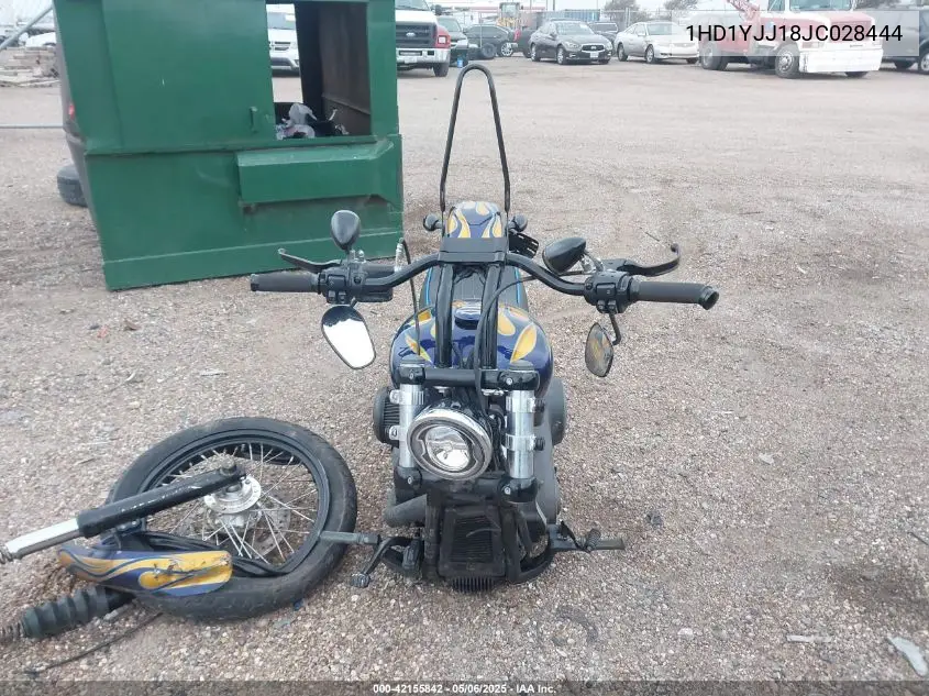 2018 Harley-Davidson Fxbb Street Bob VIN: 1HD1YJJ18JC028444 Lot: 42155842