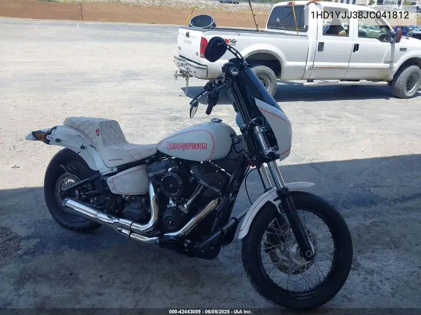 2018 Harley-Davidson Fxbb Street Bob VIN: 1HD1YJJ38JC041812 Lot: 42443089