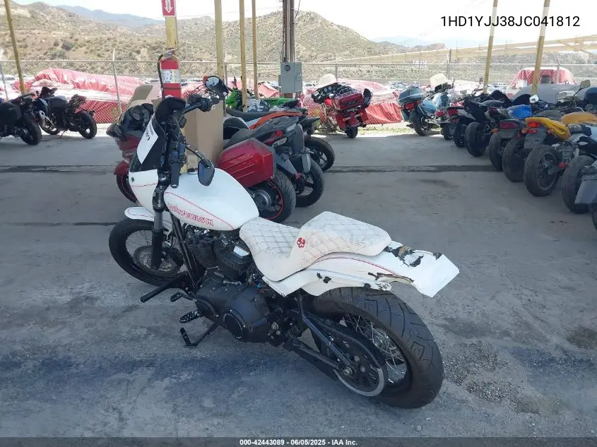 2018 Harley-Davidson Fxbb Street Bob VIN: 1HD1YJJ38JC041812 Lot: 42443089