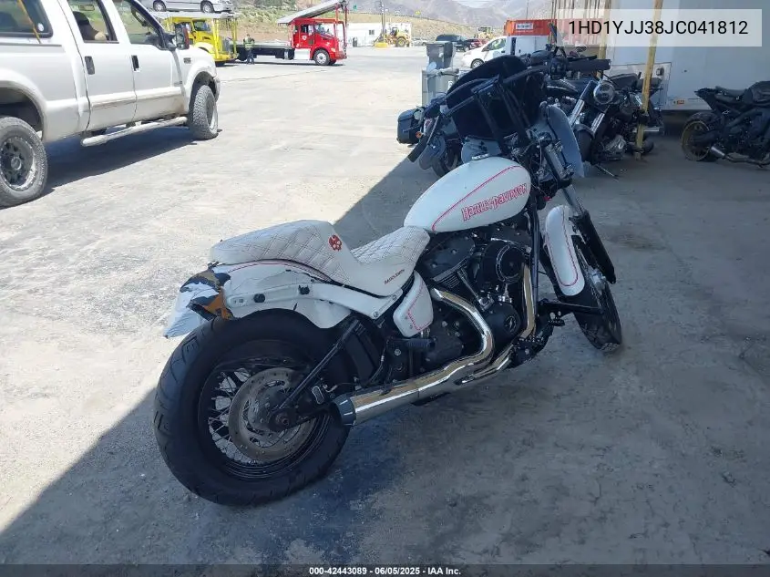 2018 Harley-Davidson Fxbb Street Bob VIN: 1HD1YJJ38JC041812 Lot: 42443089