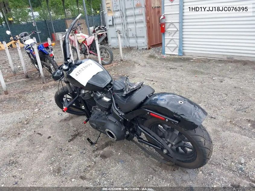 2018 Harley-Davidson Fxbb Street Bob VIN: 1HD1YJJ18JC076395 Lot: 42523899