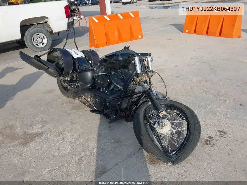 2019 Harley-Davidson Fxbb VIN: 1HD1YJJ22KB064307 Lot: 42116549