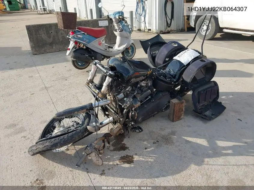 2019 Harley-Davidson Fxbb VIN: 1HD1YJJ22KB064307 Lot: 42116549