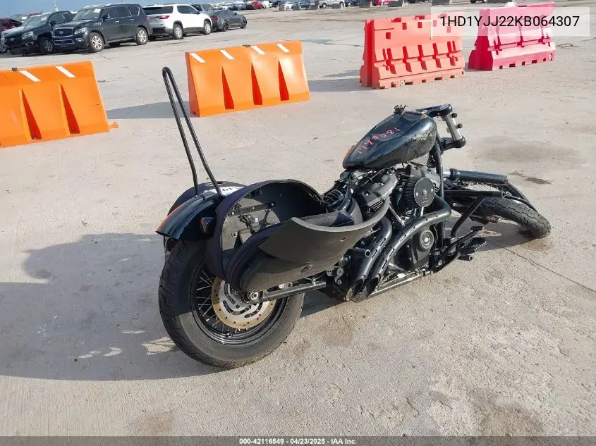 2019 Harley-Davidson Fxbb VIN: 1HD1YJJ22KB064307 Lot: 42116549