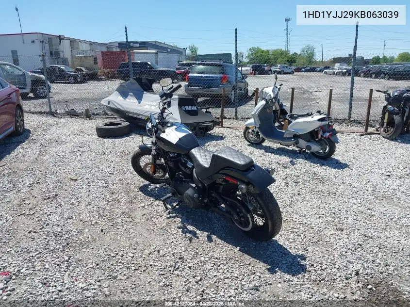 2019 Harley-Davidson Fxbb VIN: 1HD1YJJ29KB063039 Lot: 42127064