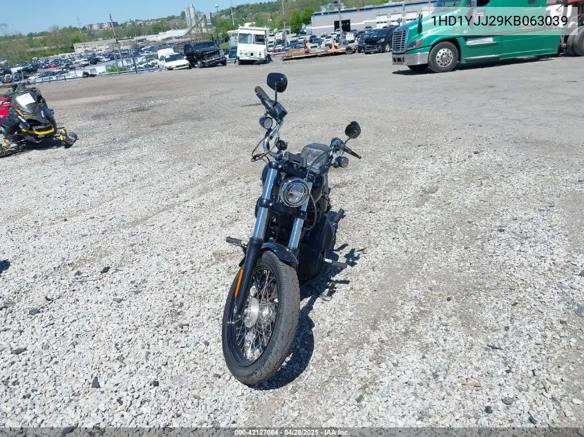 2019 Harley-Davidson Fxbb VIN: 1HD1YJJ29KB063039 Lot: 42127064