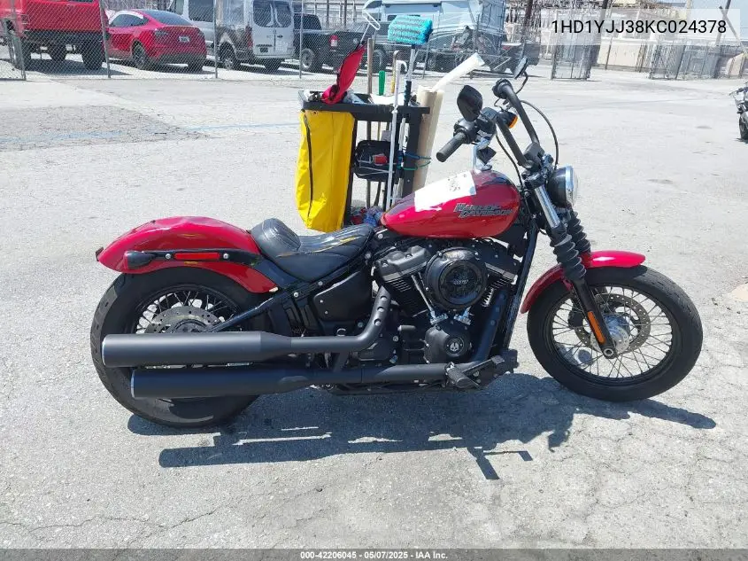 2019 Harley-Davidson Fxbb VIN: 1HD1YJJ38KC024378 Lot: 42206045