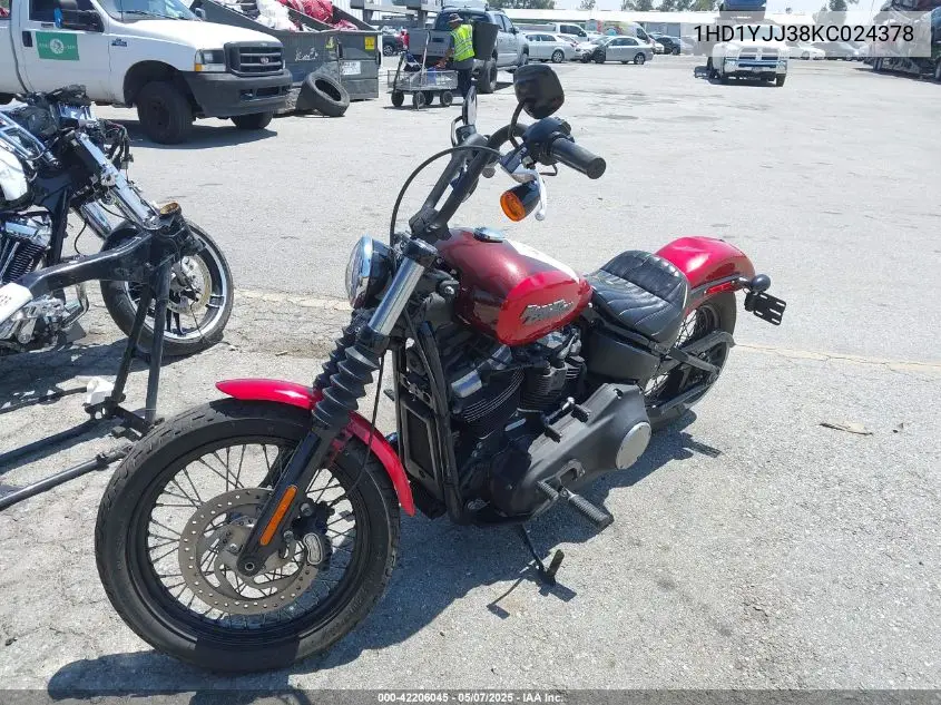 2019 Harley-Davidson Fxbb VIN: 1HD1YJJ38KC024378 Lot: 42206045