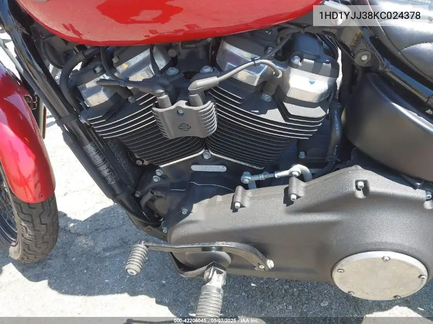 2019 Harley-Davidson Fxbb VIN: 1HD1YJJ38KC024378 Lot: 42206045