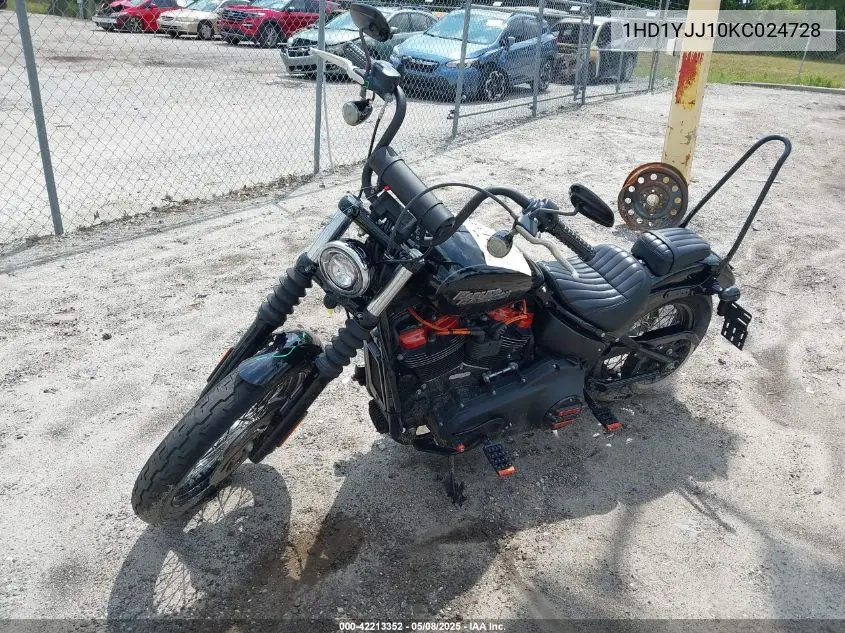 2019 Harley-Davidson Fxbb VIN: 1HD1YJJ10KC024728 Lot: 42213352