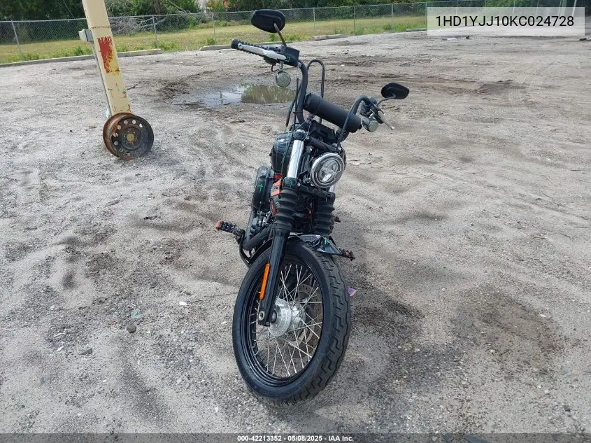 2019 Harley-Davidson Fxbb VIN: 1HD1YJJ10KC024728 Lot: 42213352