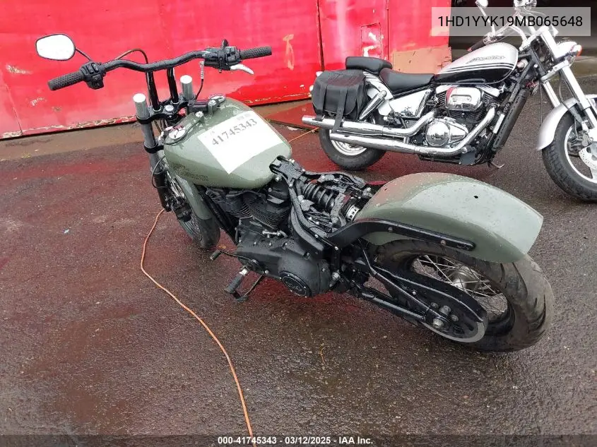 2021 Harley-Davidson Fxbbs VIN: 1HD1YYK19MB065648 Lot: 41745343